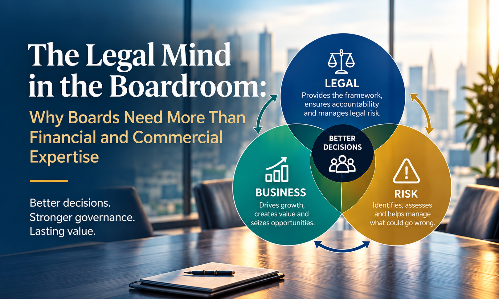 legal mind in the boardroom